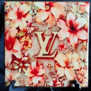 Hand Crafted Louis Vuitton Floral Art